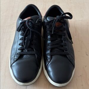 Cole Haan - Black Leather Men's Sneakers - Size 7